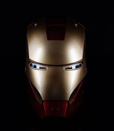 Шлем Железного человека Iron Man MK7 55 см (глаза светятся) Киев