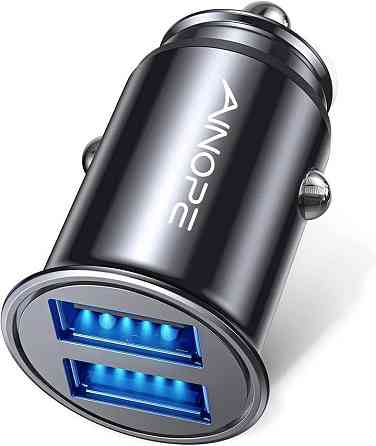 Автомобільний зарядний пристрій в прикурювач AINOPE AV801 Dual USB (товар з вітрини) Луцк