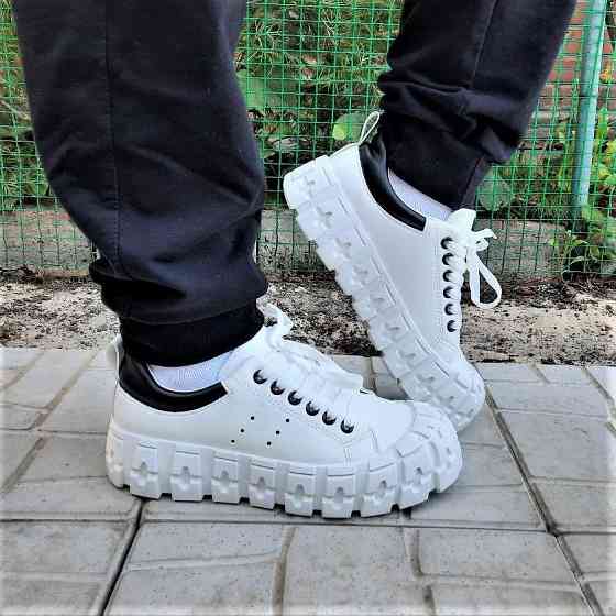 -Кеди Білі Мокасини Жіночі Кросівки (розміри: 36,38,39,40) — 81 Дніпро