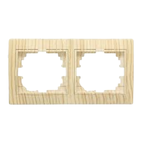 MIRA дуб вибілений матовий Рамка горизонтальна 2-а без вставки Лезард Житомир - фото 1