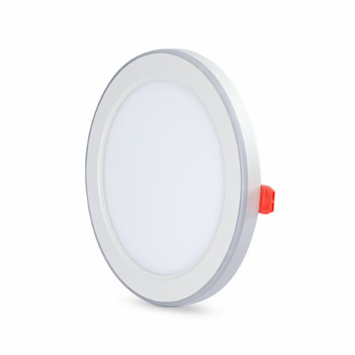 LED Світильник врізний 12W+4W 5000+2700К з декоративною підсвіткою VL-DL4R-1252 Videx Житомир