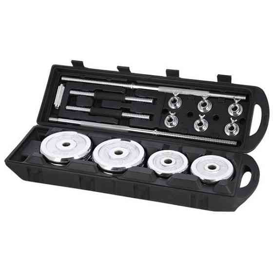 Хромированный набор в кейсе 2x25 кг HMS STC50 Киев