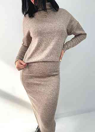 Жіночий ангоровий костюм "Valion" оптом I Норма Мокко, 42-44 Київ