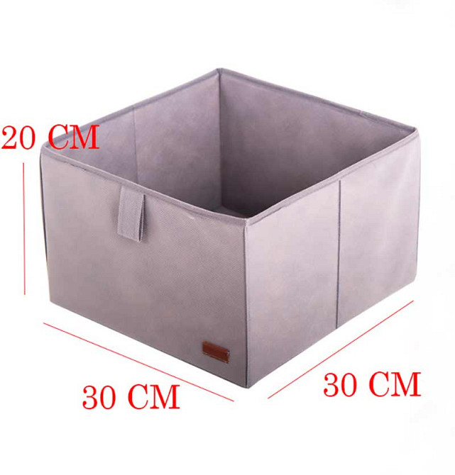 Коробка для зберігання речей L HY-L-grey (Сірий) Суми - фото 2