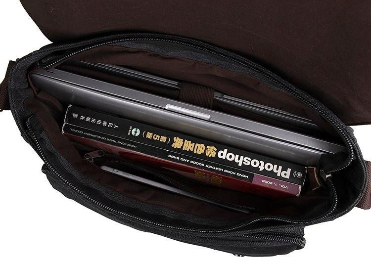 Сумка мужская Серая (Vintage) Киев - изображение 14