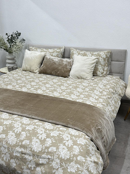 Ecotton Комплект постільної білизни Ecotton полуторний 150х215 см бежевий (267262) Киев - изображение 4