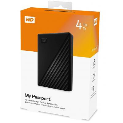Зовнішній жорсткий диск 2.5&quot; 4TB WD (WDBPKJ0040BBK-WESN) Вінниця - фото 6
