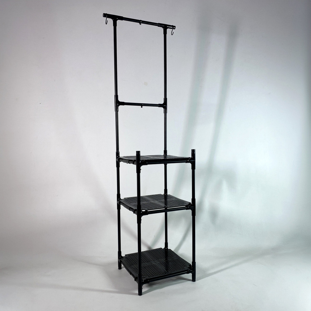 Полиця-стелаж у ванну кімнату Bona Part 1 - 3х ярусна етажерка з поличками для дрібних речей Борисполь - изображение 3