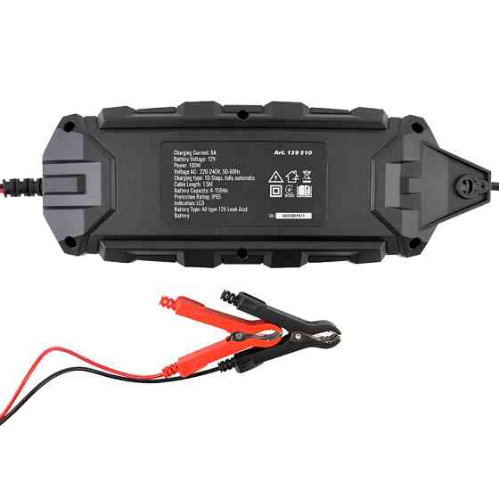 Зарядное устройство АКБ Winso Pro 12В 150А·ч 6А с LCD-экраном Львов