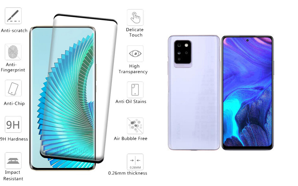 Захисне скло HyperGlass Pro для Infinix Note 10 Pro – максимальна чутливість та захист Київ - фото 2