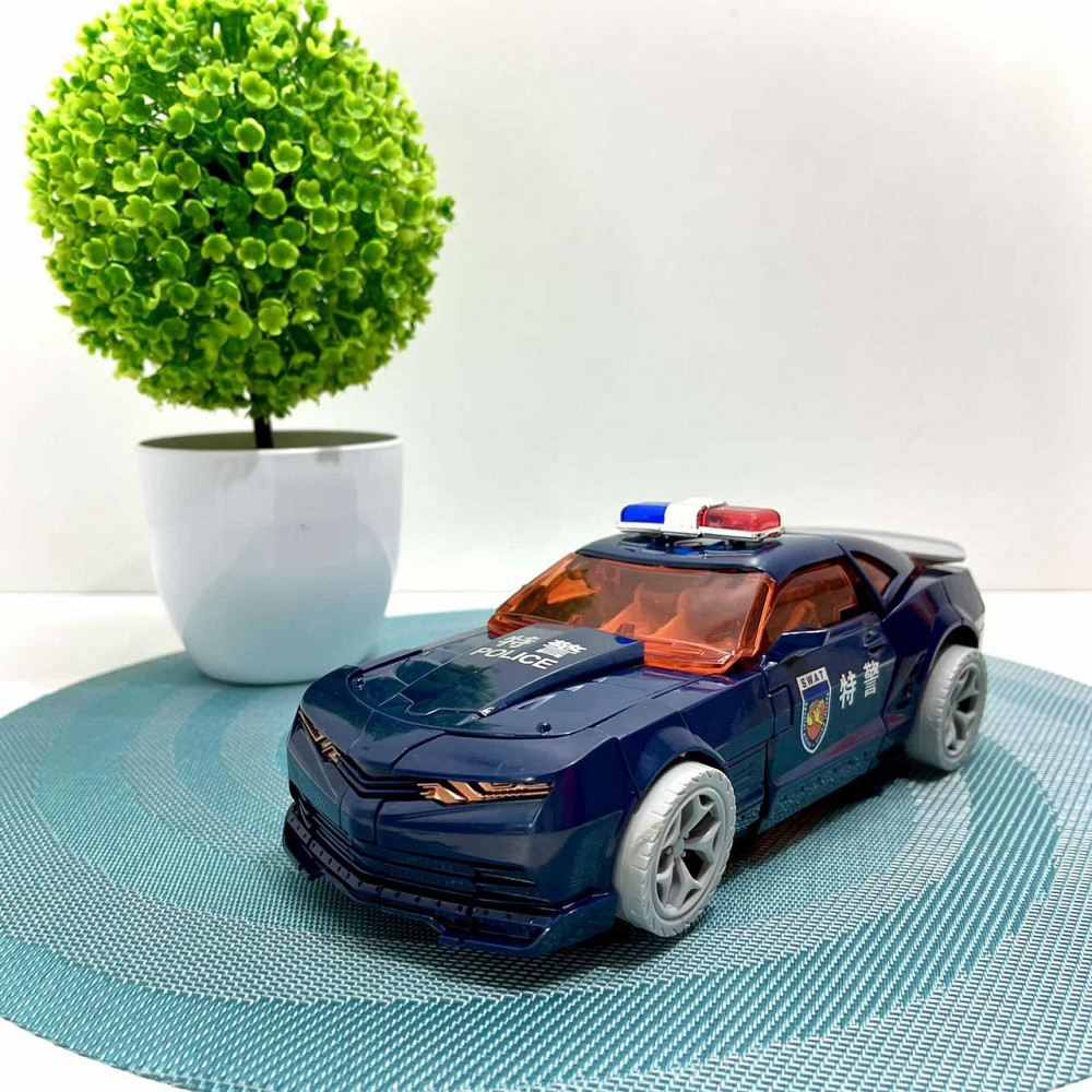 Робот-трансформер машинка 24см з аксесуарами Оранжево-чорний (JJ707A-B-C) Чернігів - фото 5