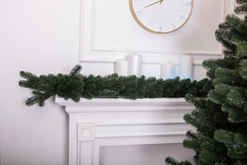 Зелена хвойна гирлянда 2 м Київ - фото 4