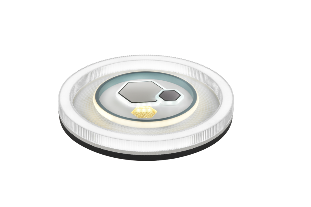 VALESO Світлодіодна пристельова люстра VALESO 2H-004, Білий+Чорний Коломия - фото 1