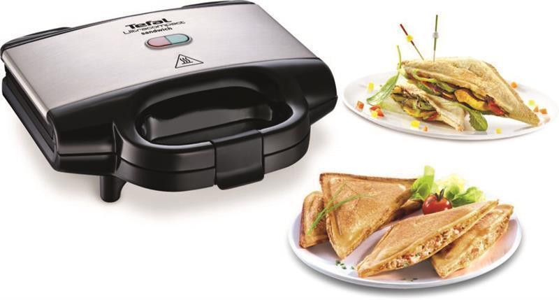 Бутербродниця Tefal SM155212 чорний із сріблястим Харків - фото 8