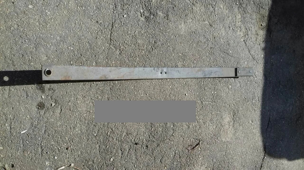 Лист рессоры задней 1 (коренной) с накладкой ЗИЛ-130. 130Д-2912100-В  Размер - 1600 мм Харьков - изображение 1