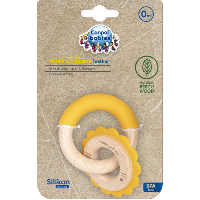 Прорезыватель Canpol babies деревянно-силиконовая Лев (80/300) Винница - изображение 4