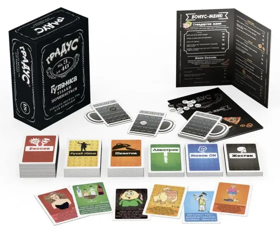 Застільна гра для компанії «Градус» (UA) Львов