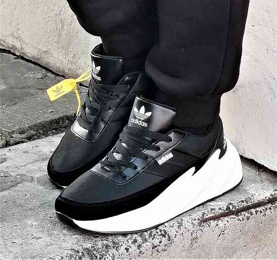 Кроссовки Adidas $harks Женские Адидас Черные Акулы (размеры: 36,39) Днепр
