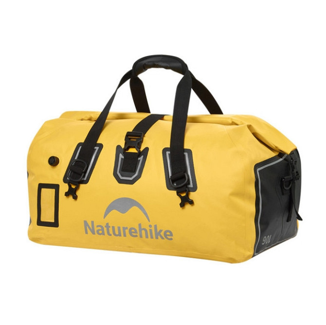 Водонепроникна дорожня сумка Naturehike CNK2450XB015 (60л) Жовта Вінниця - фото 1