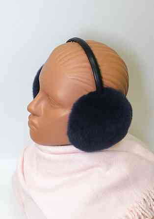 Наушники меховые женские из Rex Темно Синий Харьков