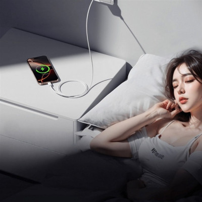 Зарядное устройство Essager USB-C PD20W + cable USB-C to USB-C white (EFJB02-JSTT2-T) Винница - изображение 4