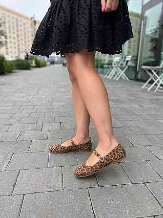 Zemira Балетки жіночі ZEMIRA леопард натуральна замша 36р. (5511) Коломия