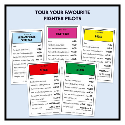 Настольная игра Winning Moves Top Gun Monopoly (WM00548-EN1-6) Винница - изображение 9