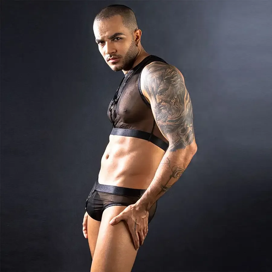 Чоловічий еротичний комплект JSY 9173 One Size Львів - фото 4