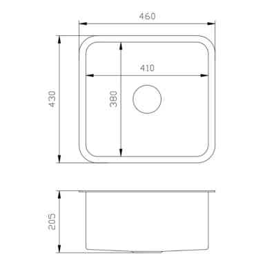 Мийка кухонна Nett NB-4643 Вінниця