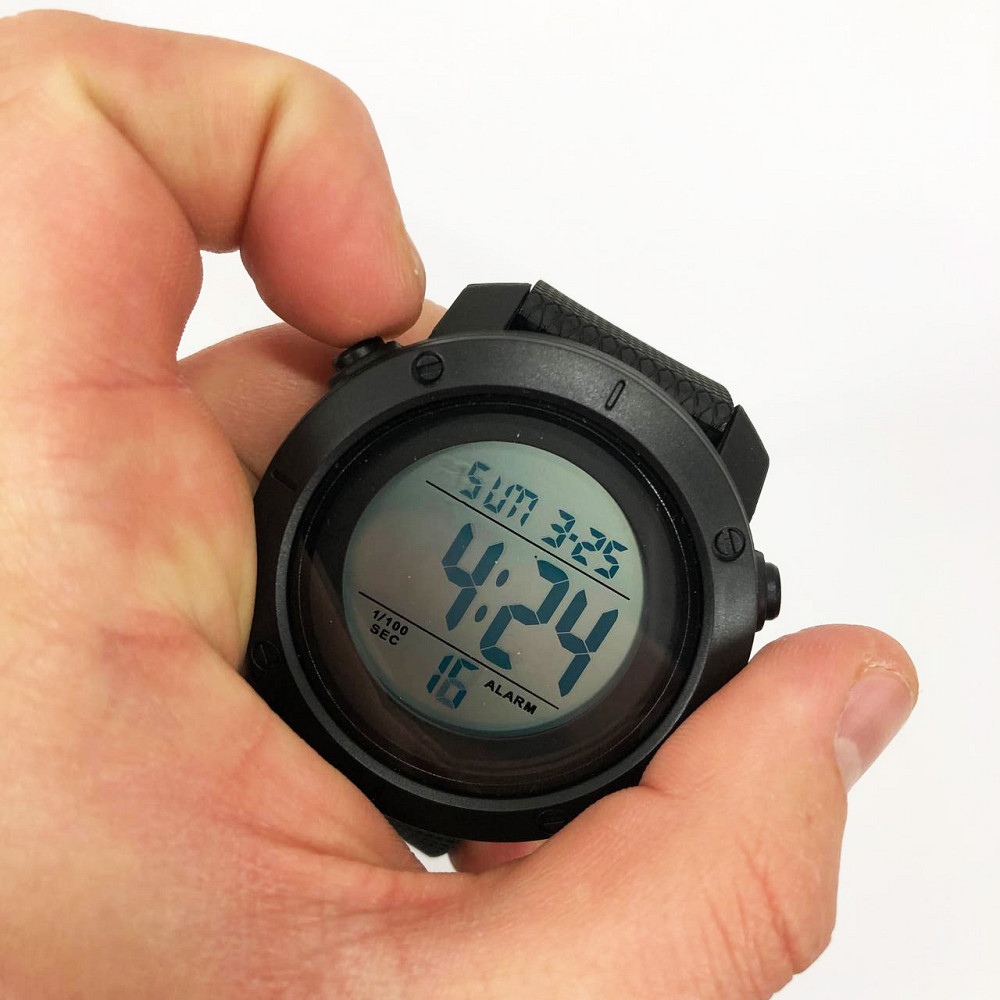 Мужские часы с пластиковым ремешком SKMEI 1434BKWT, Военные часы для всу Полевые для армии ZC-68 Львов - изображение 10