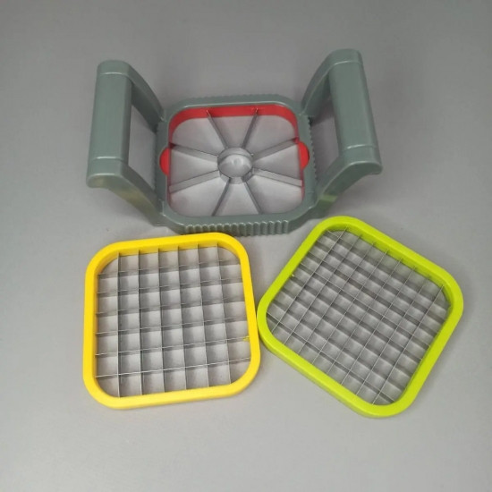 Овочерізка на три насадки для нарізки овочів та фруктів MultiChopper Вінниця - фото 3