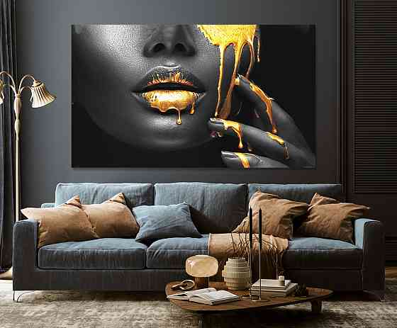 Картина холст в гостиную / спальню   Дівчина   MLP_149 80х160см Киев