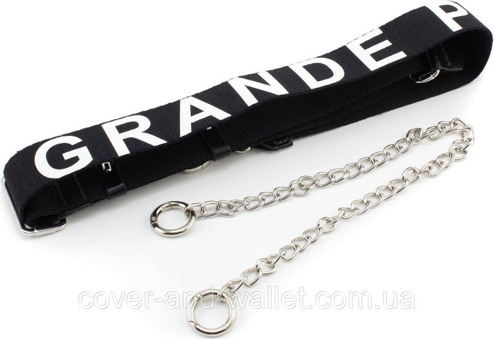 Женская сумка-трапеция из гладкой итальянской кожи черного цвета Grande Pelle 74641 Киев - изображение 8