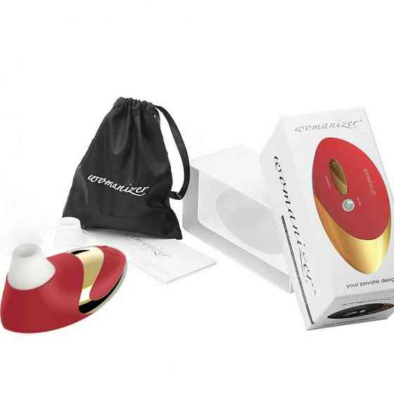 Клиторальный стимулятор Womanizer Pro W-500, красный Sex Aura Киев