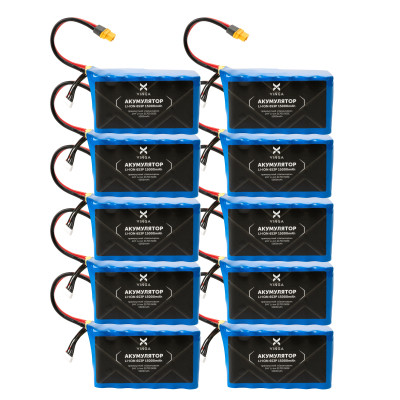 Аккумулятор для дрона Vinga Li-Ion 6S3P 15000mAh коробка 10 шт (JHY Li-Ion 21700 5000mAh) (V6S3P-10PCS-15000MAH) Винница - изображение 2