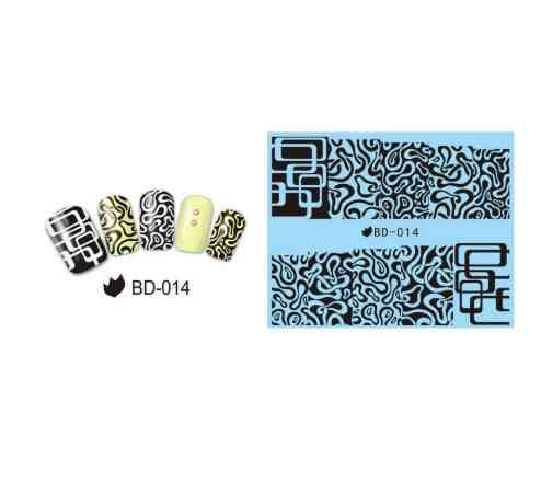 Наклейки для нігтів BD-014 Київ