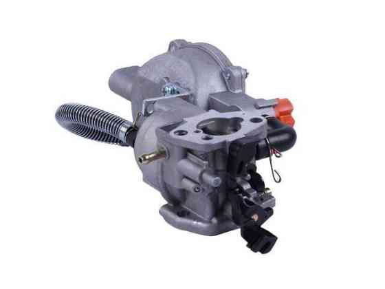 Карбюратор із газовим редуктором на бензиновий двигун мотоблок 168F Мукачево