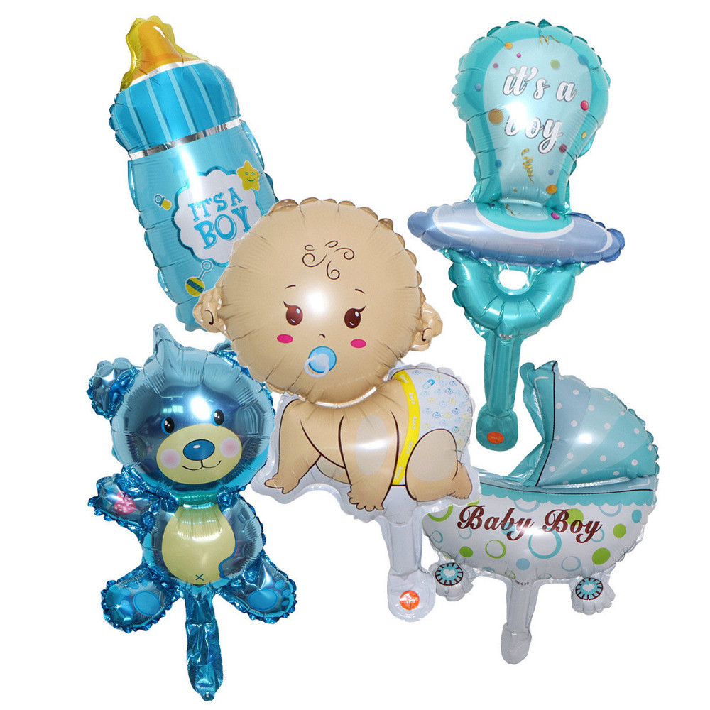 Шары на выписку мальчика 5 штук разноцветный Киев - изображение 1