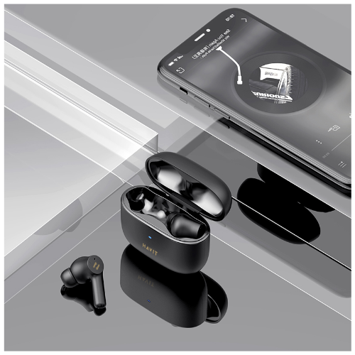 Навушники бездротові Havit HV-TW958 PRO чорний Житомир - изображение 6