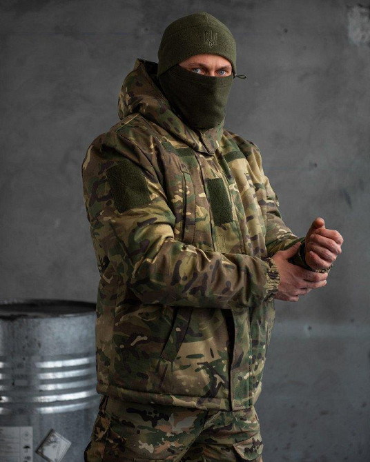 Бушлат мультикам тактический мужской теплый XXXL Одесса - изображение 10