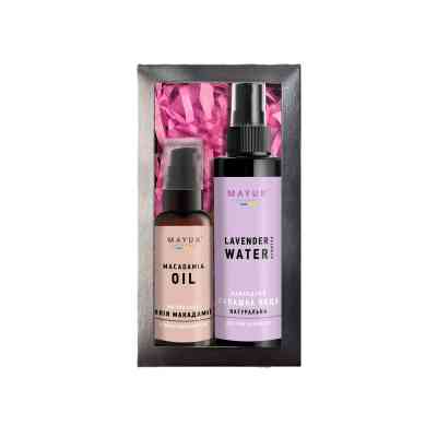 Набір косметики Mayur Олія макадамії 50 мл + Запашна вода Лаванда 100 мл (2200160407055) Вінниця