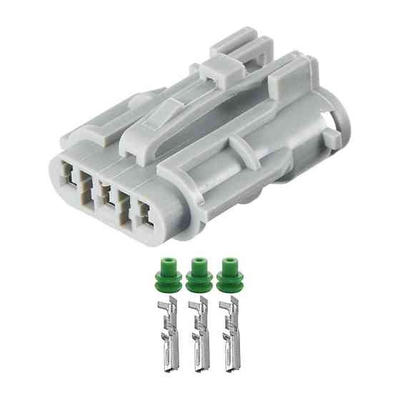 Роз'єм конектор 3-кон., 7123-7434, 7123-7434-37123-7434-4MG610327, MG610327-5, KET, YAZAKI, Hyundai, Kia Київ