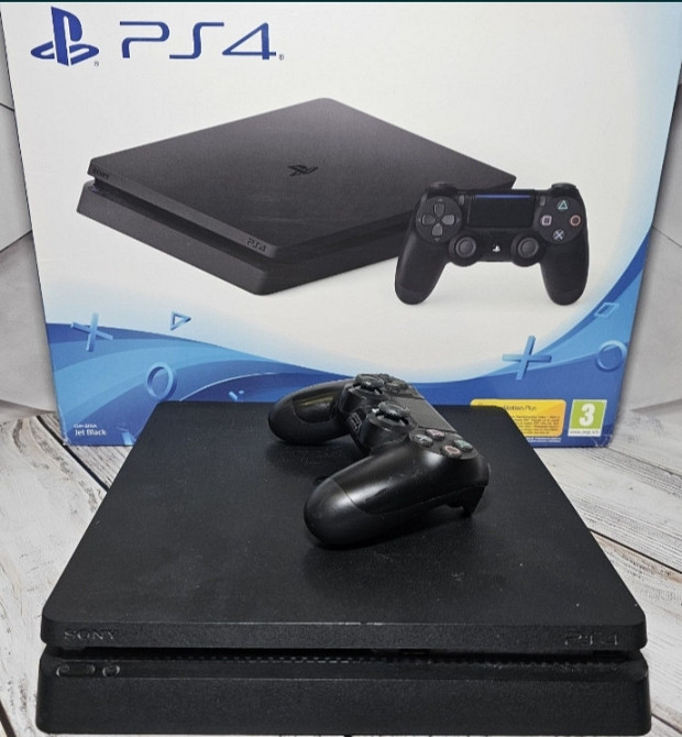 Приставка Sony PlayStation 4 Slim 1TB PS4 . Киев - изображение 1