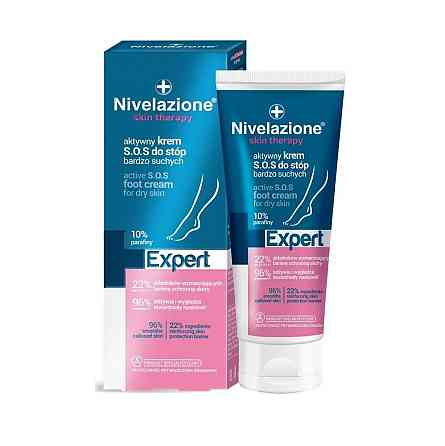Активный крем S.O.S. для сухой кожи ног Nivelazione Skin Therapy Farmona 75 мл Винница