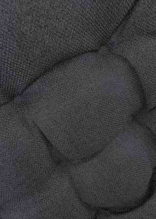 Подушка для стільців (40x120х4 см) подвійна Decorator Мальмо колір графітовий 84-159 Київ