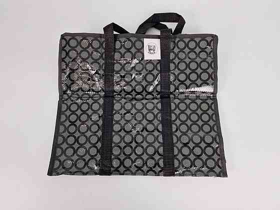 Сумка господарська, поліпропіленова, з кольоровим малюнком No1 Прошита (38x34x18) (1 шт.) Харків