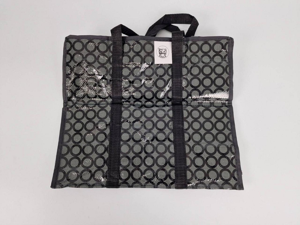 Сумка господарська, поліпропіленова, з кольоровим малюнком No1 Прошита (38x34x18) (1 шт.) Харків - фото 3