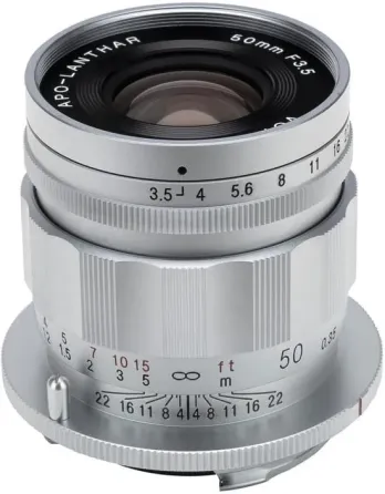 Объектив Об'єктив Voigtlander APO Lanthar II 50 mm f/3,5 do Leica M | Srebrny Киев