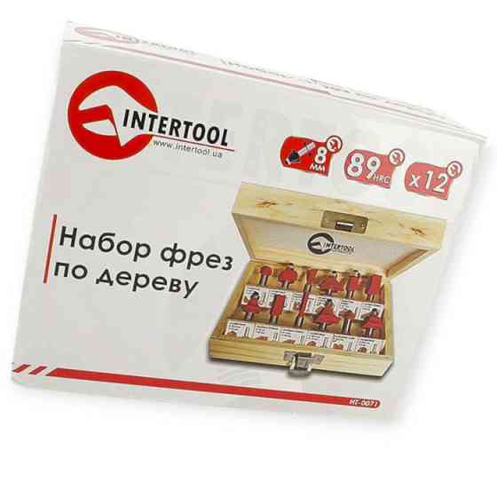 Набір фрез по дереву 12шт Мукачево