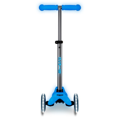 Самокат Micro Mini Deluxe Glow LED Арктичний синій (MMD215) Винница - изображение 6